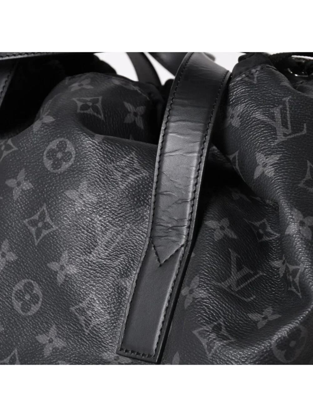 Louis Vuitton Monogram Eclipse Cabas Light Tote Bag Black